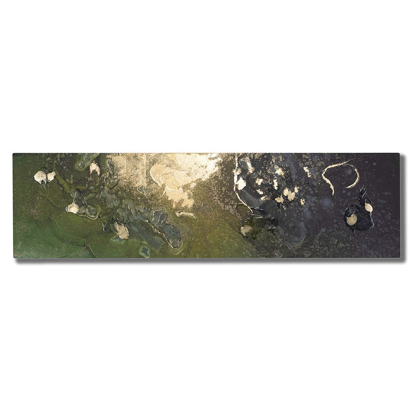 Hand Embellished Encaustic Metal Wall Art | Made in UK