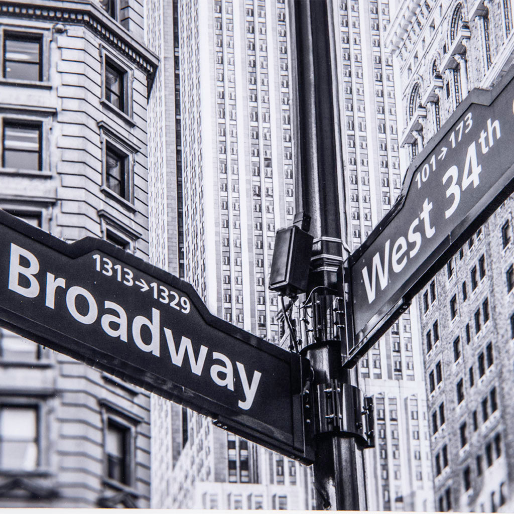 Broadway and West 34th street