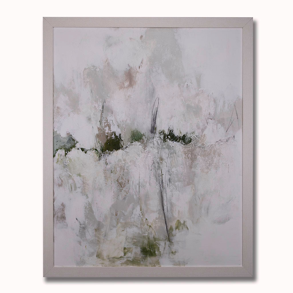 Sage and Snow 1, Original Canvas