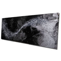 Creation, Silver and Black Wall Art