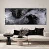 Creation, Silver and Black Wall Art