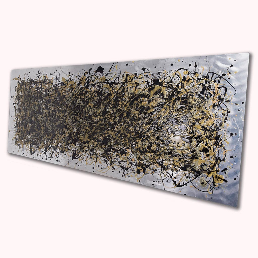 Jackson Pollock Resin Metal Wall Art