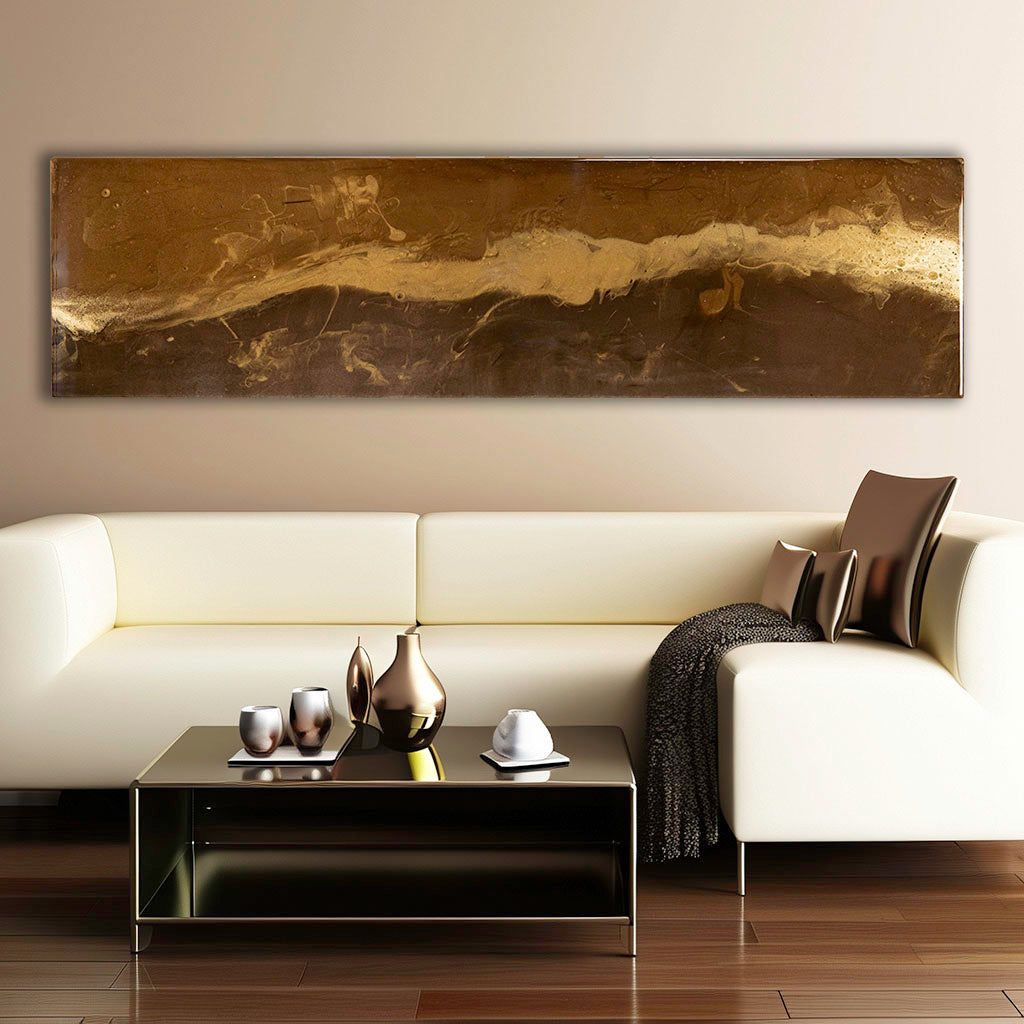 Bronze and Gold Bois Metal Wall Art
