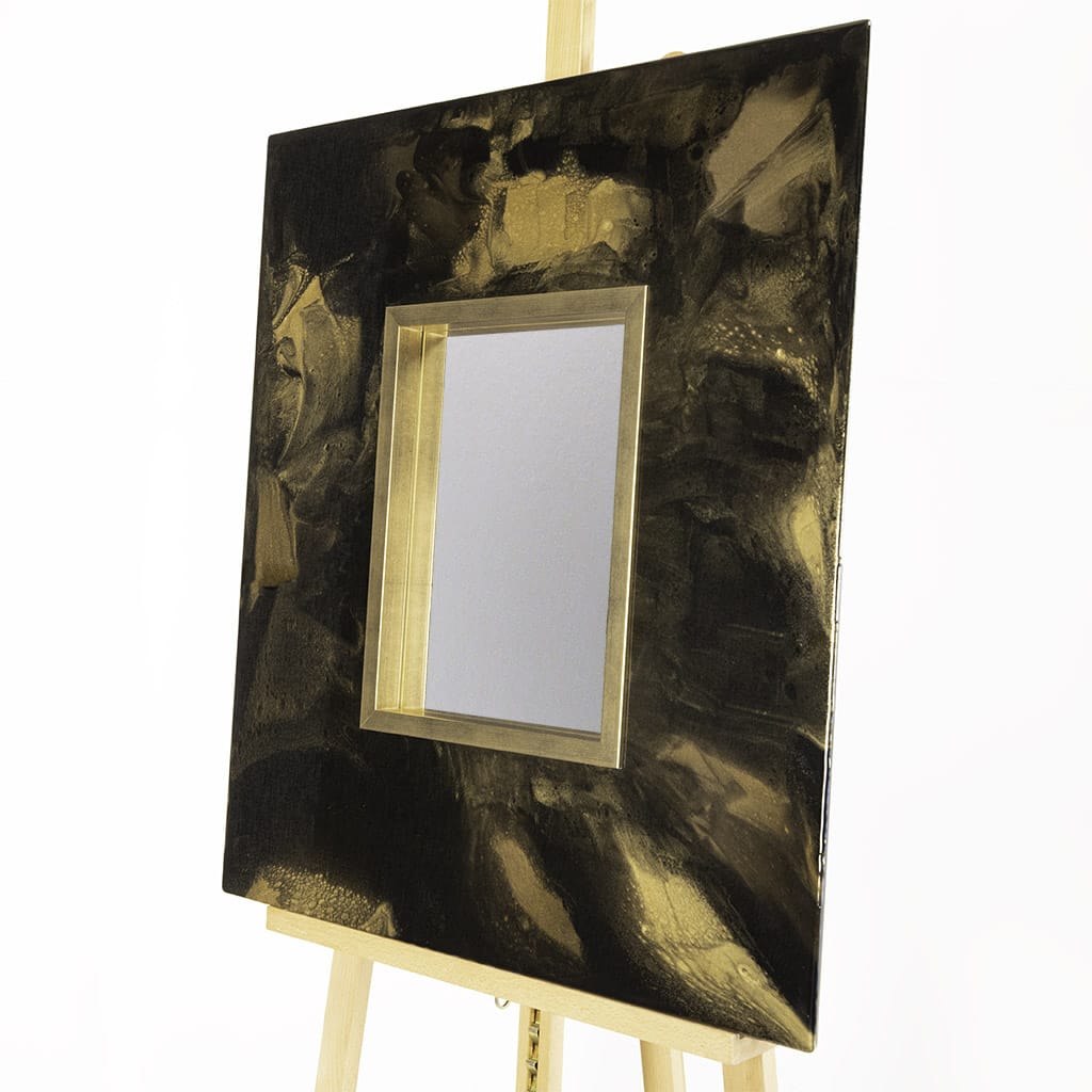 Infinity Mirror, Resin Wall Art