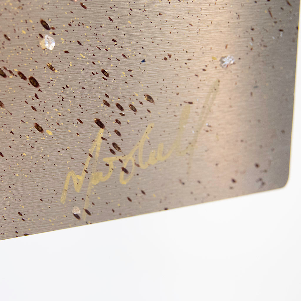 Mocha Focalpoint Starburst Metal Wall Art