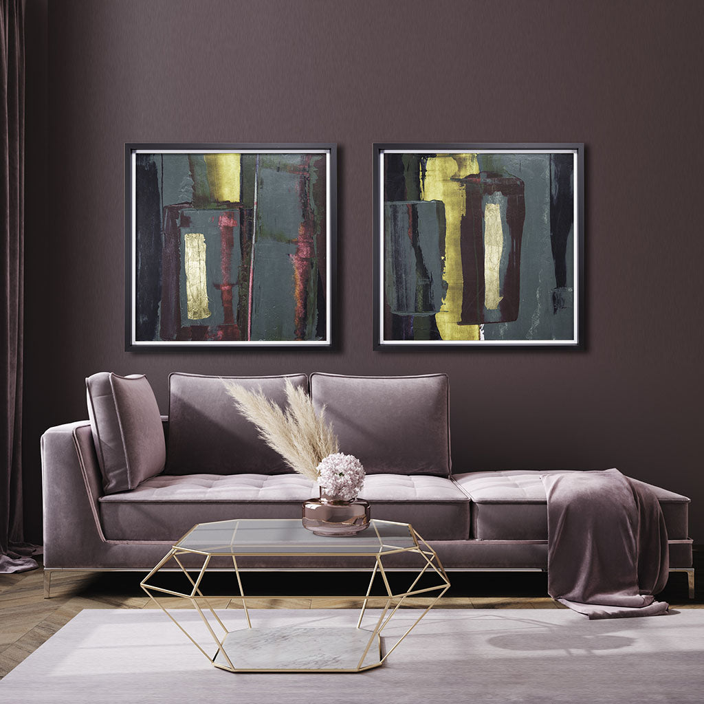 Poise 2, Hand Embellished Canvas
