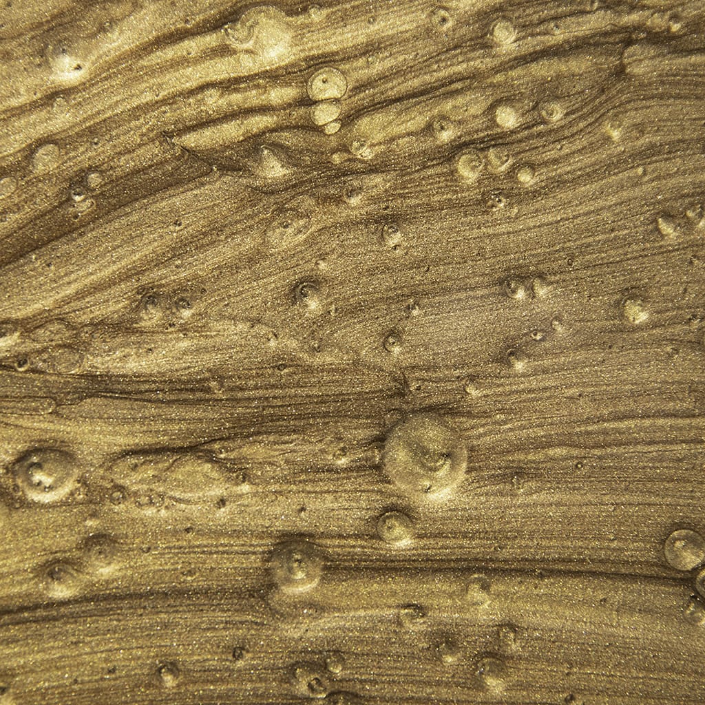 Close up of Handmade contemporary bronze resin wall art with a glossy metallic finish. Lounge wall art | luxury abstract wall art by Elysain bespoke.