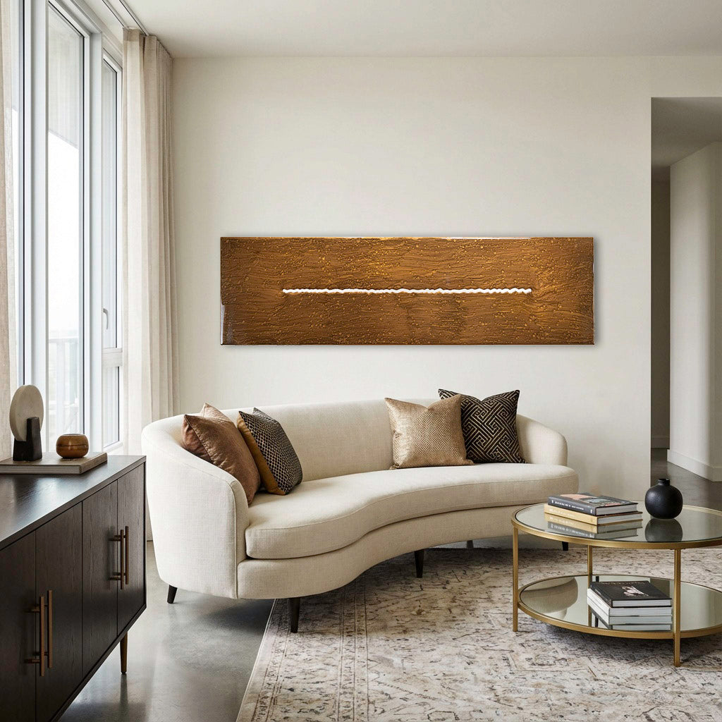 Solco in Bronze, Metal wall art