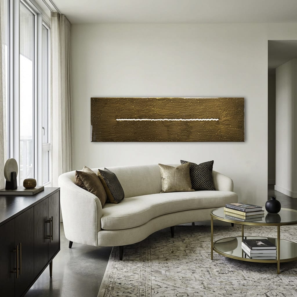 Solco in Bronze, Metal wall art