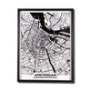 Amsterdam Monochrome Map, Olivier Gratton-Gagne
