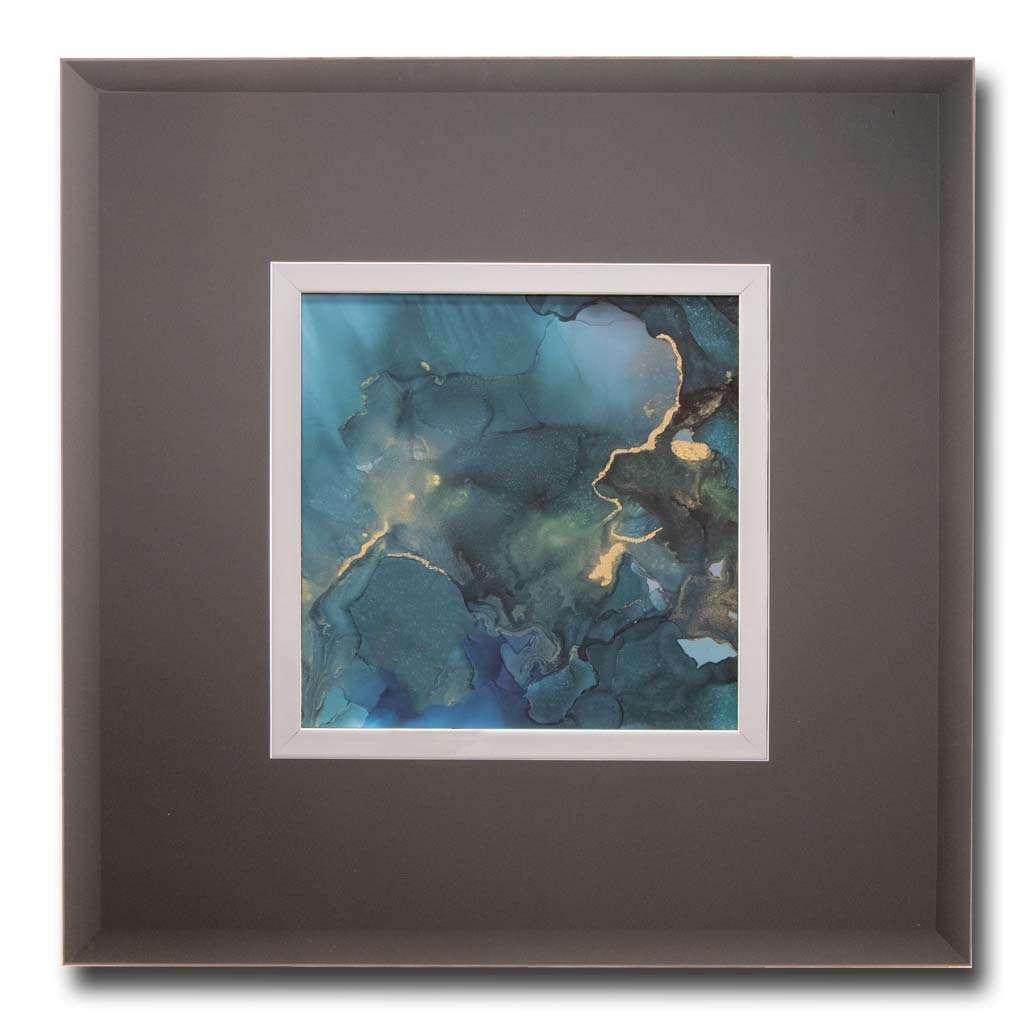 Aquamarine 1, 61cm square