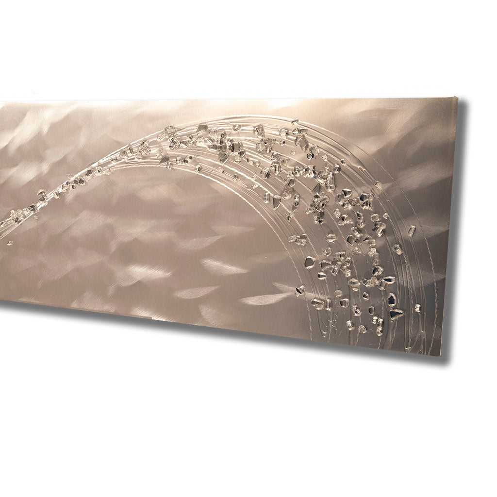 Lithium Alchemy Silver Metal Wall Art