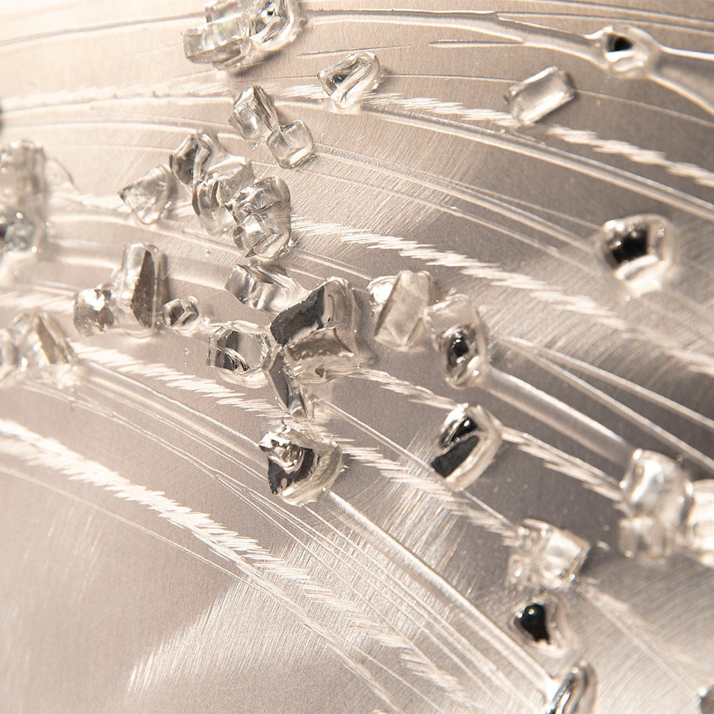 Lithium Alchemy Silver Metal Wall Art