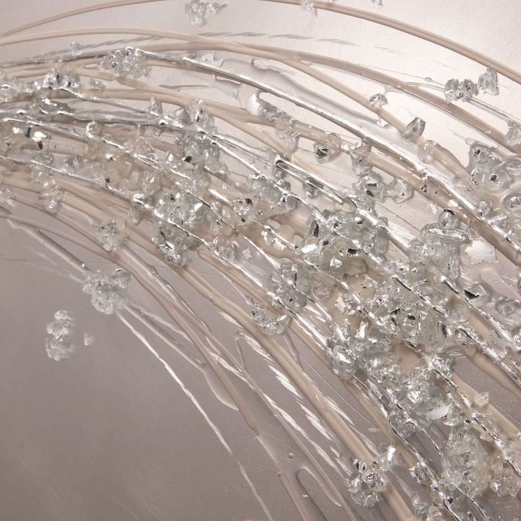 Natural Look Lithium Metal Wall Art
