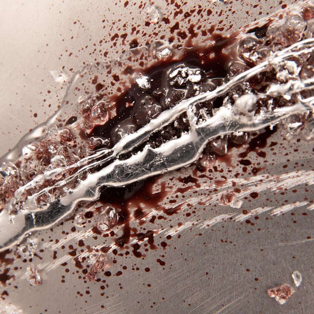 Lithium Mocha Wave Metal Wall Art