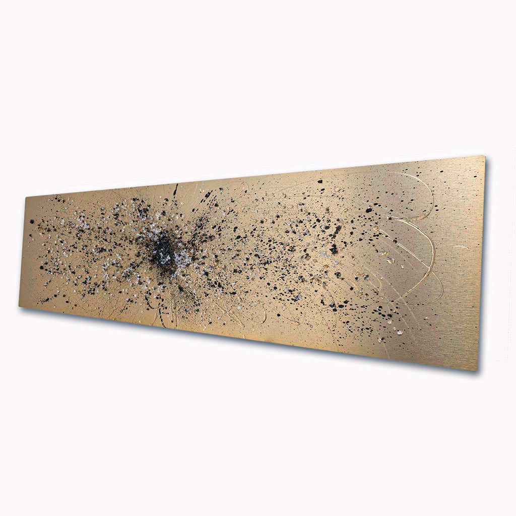 Gold Metal Wall Art Painting For Living Room