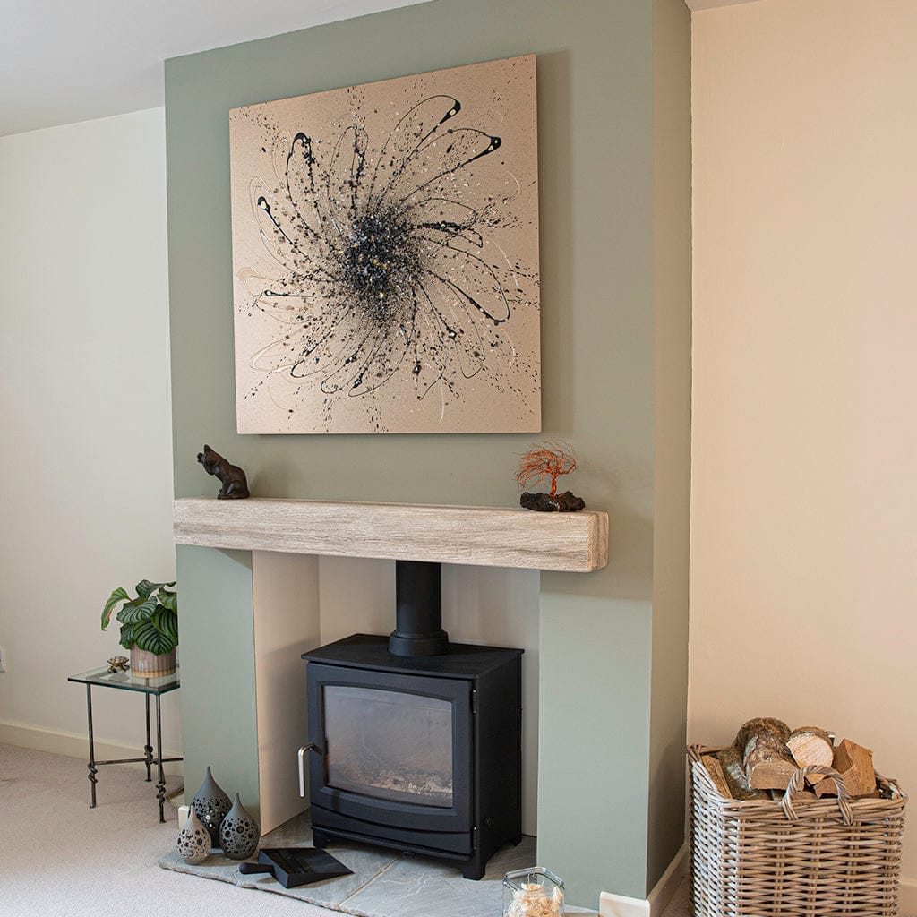 Abstract Metal Wall Art Painting Canvas