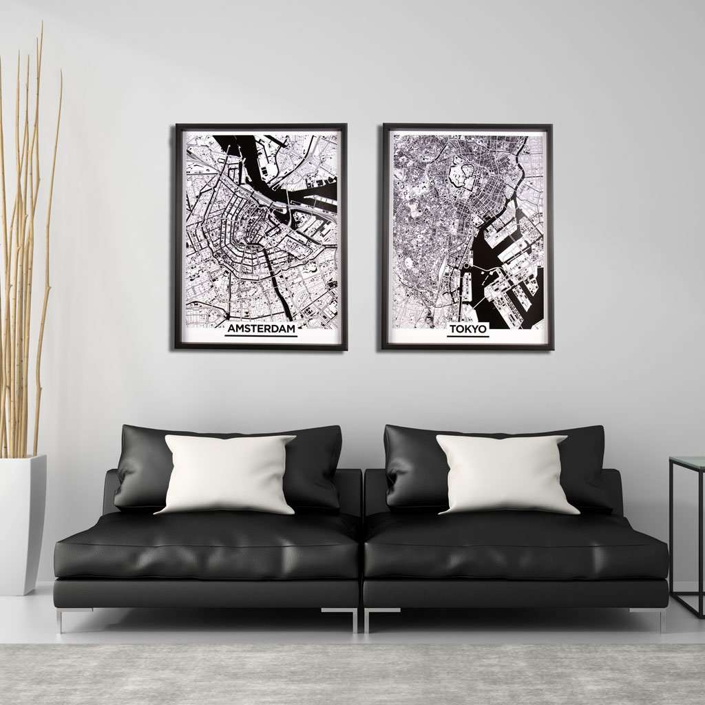 Sydney Monochrome Map, Olivier Gratton-Gagne