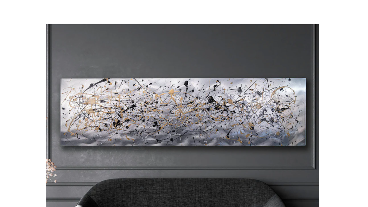 Fluidity No.46 Bespoke Metal Wall Art UK