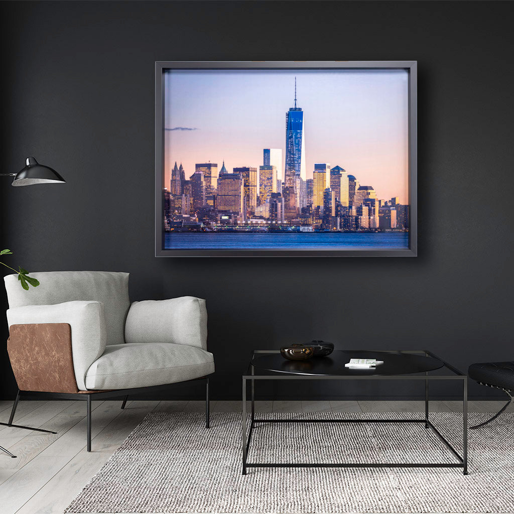 Modern Manhattan Skyline