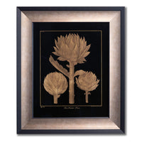 Botanical Three Artichoke Heads