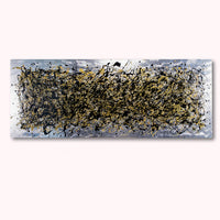 Jackson Pollock Resin Metal Wall Art Painting