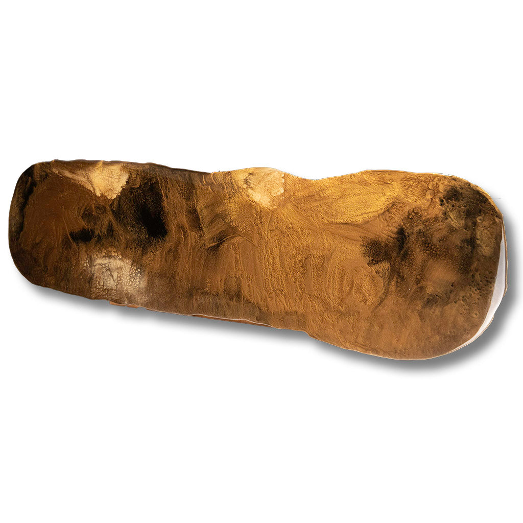 Pebble in Bronze, Metal wall art