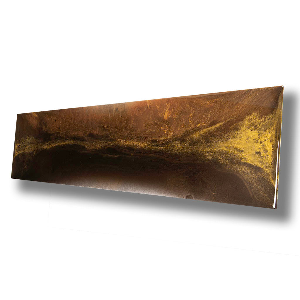 Bronze and Gold Bois Metal Wall Art