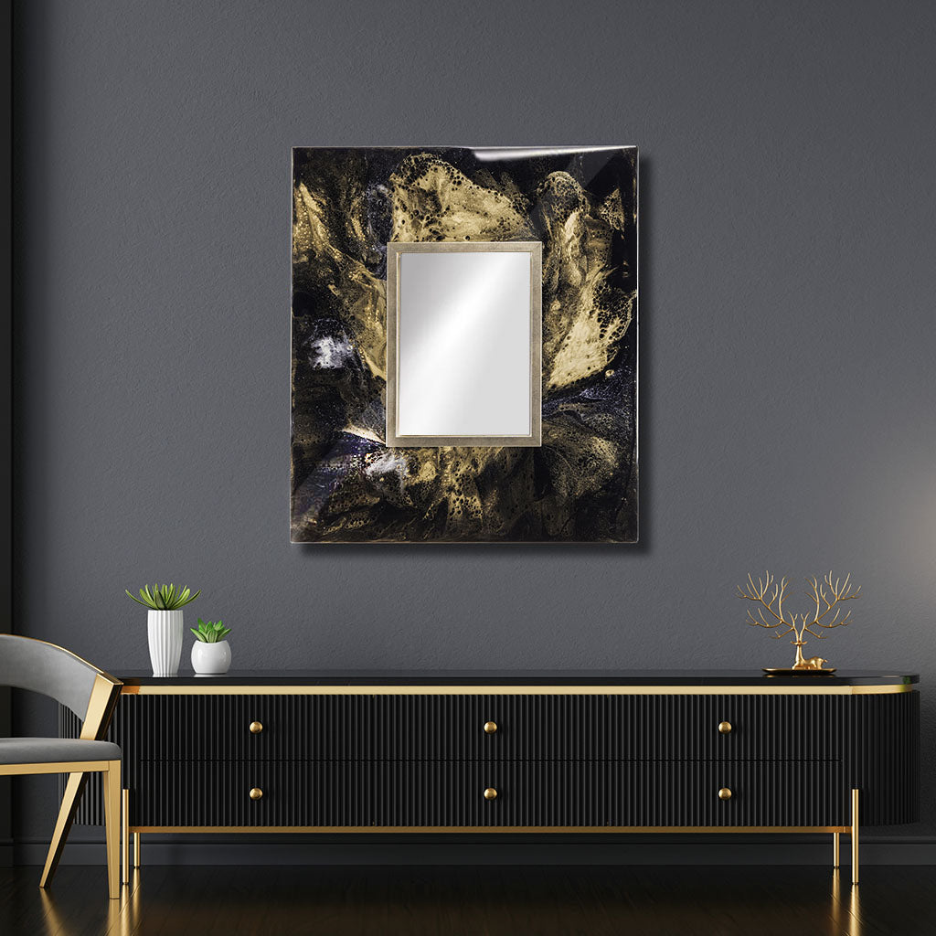 Creation Mirror, Resin Wall Art