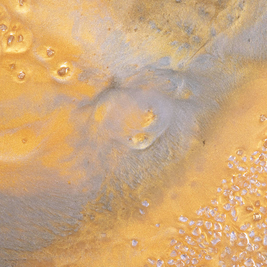 Golden Pool, Resin Wall Art