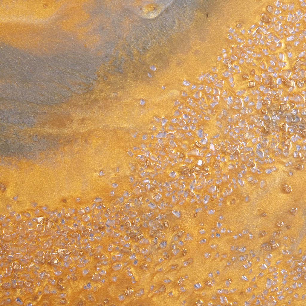 Golden Pool, Resin Wall Art