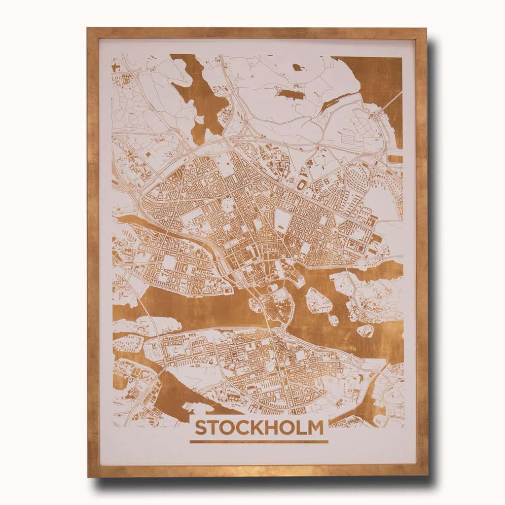 Stockholm deluxe edition Map, Olivier Gratton-Gagne