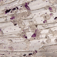 Pink & Purple Crushed Glass Metal Wall Art UK