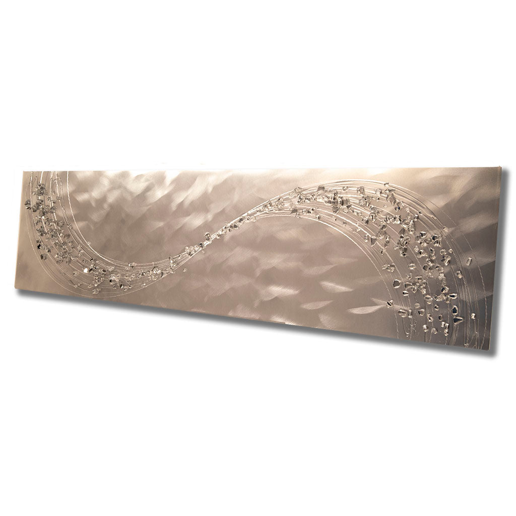 Lithium Alchemy Silver Metal Wall Art