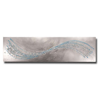 Powder Blue Lithium Metal wall art