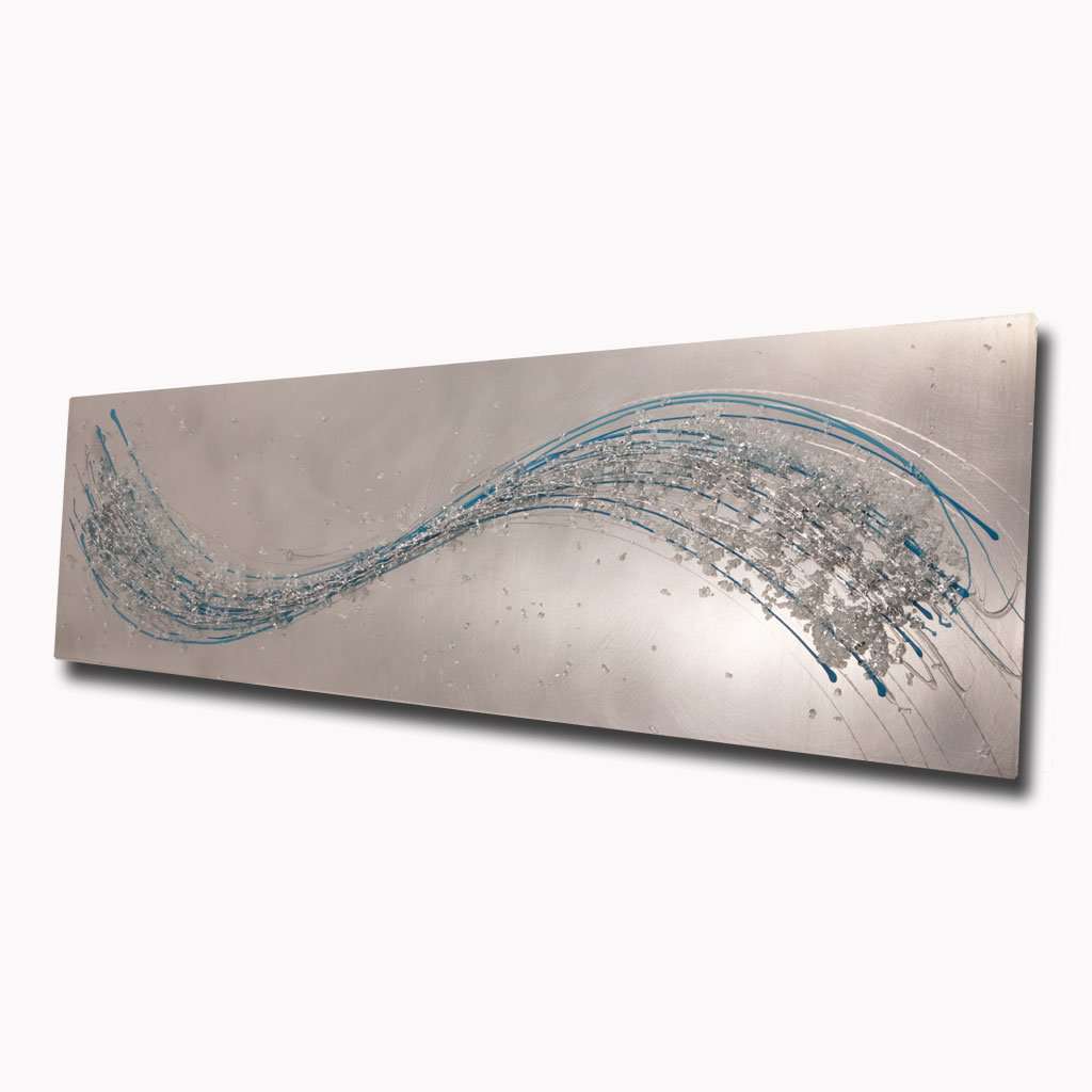 Powder Blue Lithium Metal wall art