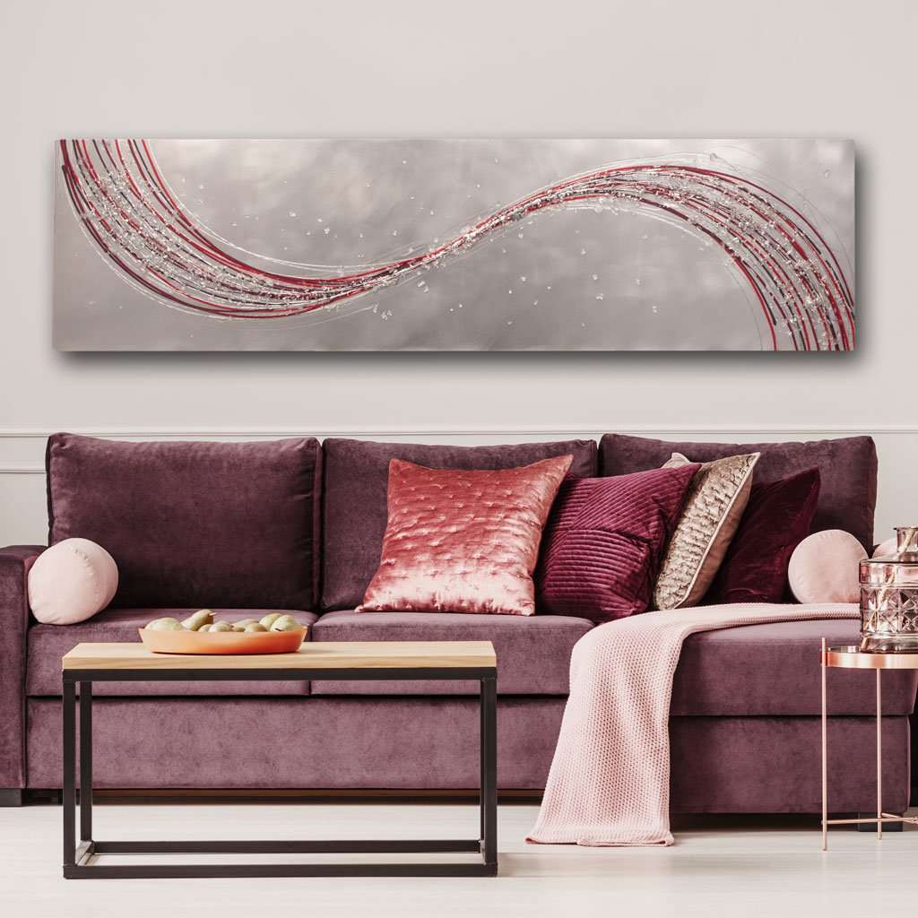 Velvetine Pigment Lithium Metal Wall Art